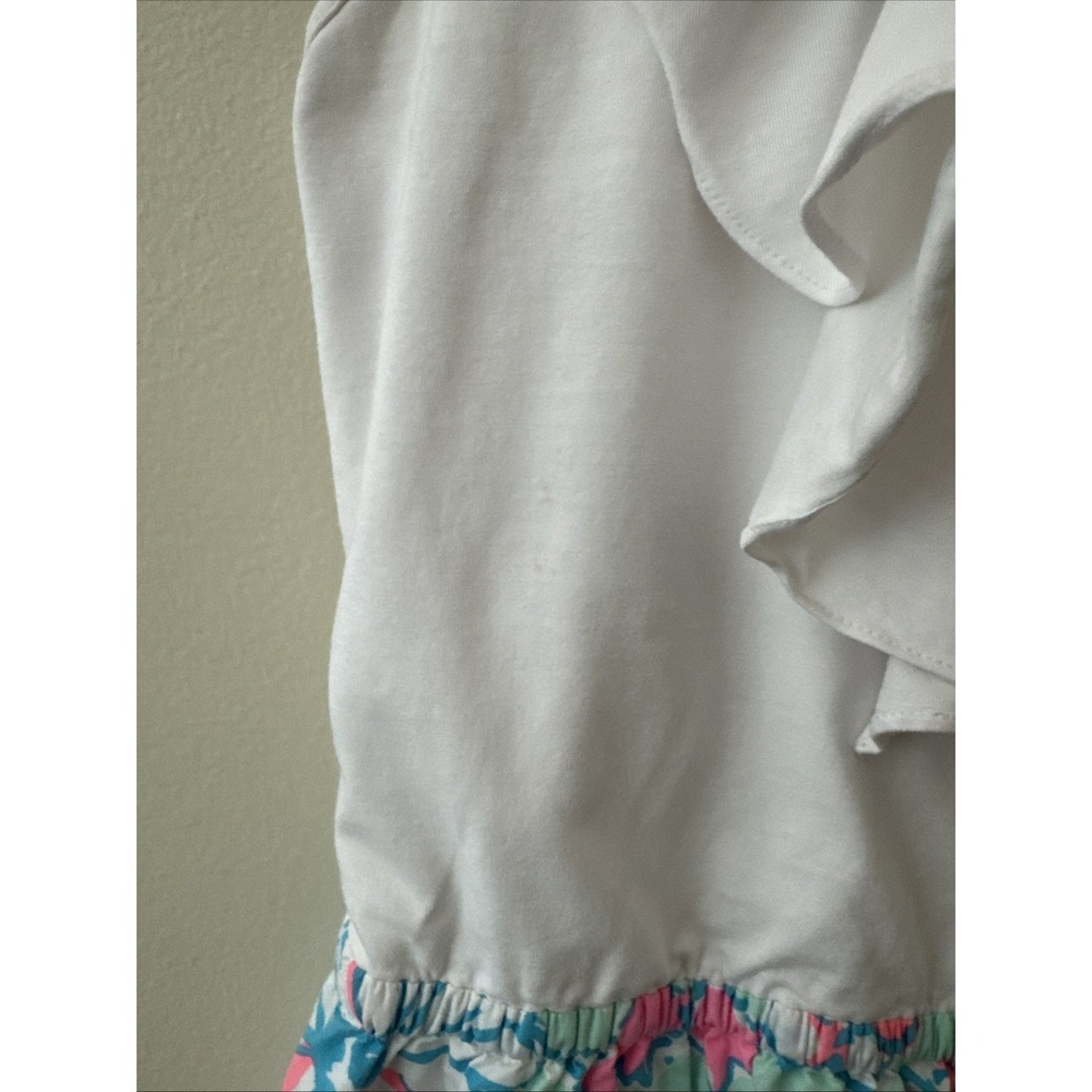 Lilly Pulitzer Lets Cha Cha Danita Racerback Mini Dress Women's M Sleeveless - Picture 3 of 8